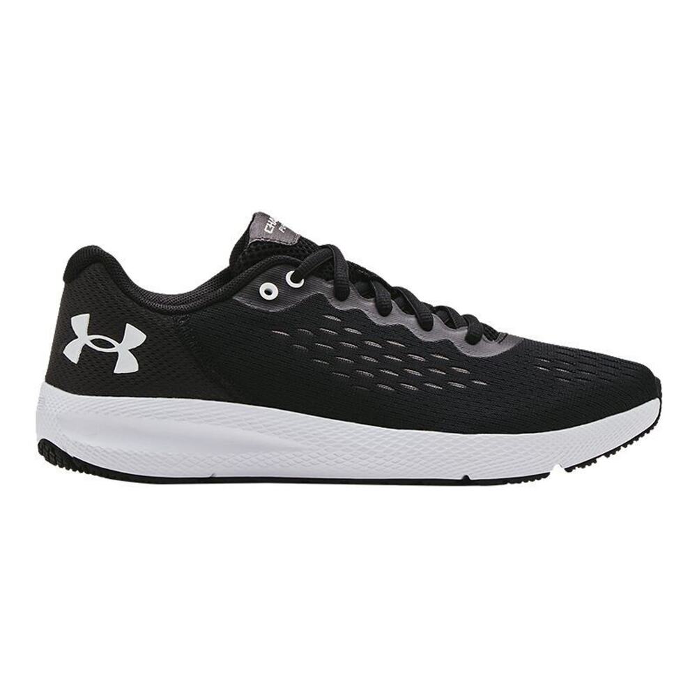 Size 6 - Under Armour Charged Pursuit 2 Black White